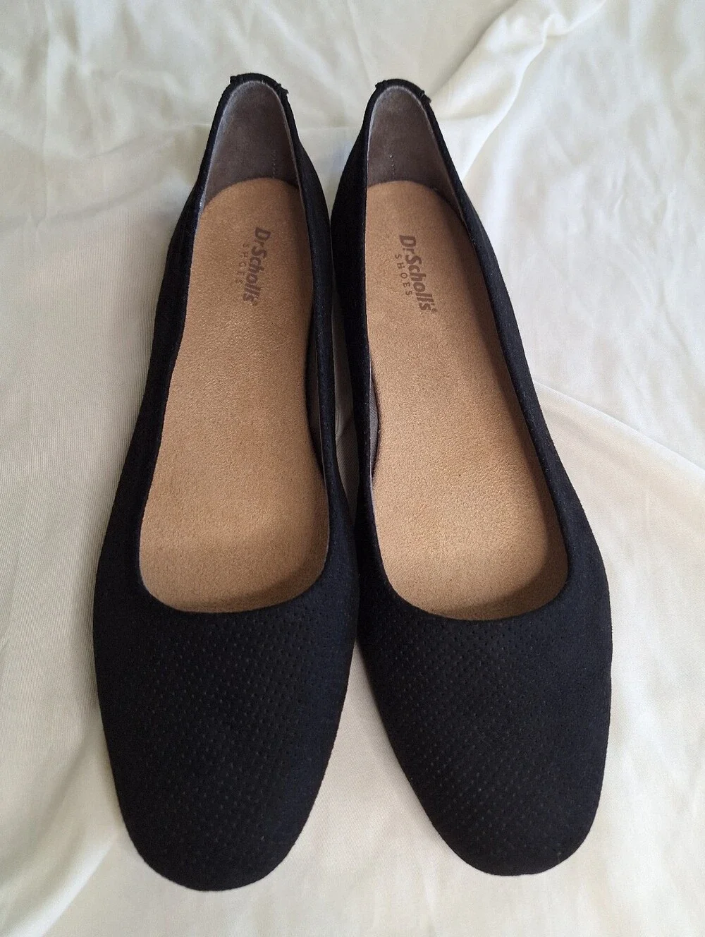 Dr. Scholl's Black Slip-On Flats Size 10M